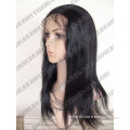 Brazilian Virgin Straight Hair Wefted Lace Front Wigs